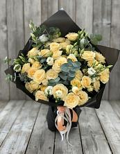 Букет цветов из:  Розы и Лизиантусы в Федурново
