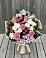 Букет цветов из: Альстромерии, Гвоздики, Розы и Хризантемы в Федурново