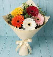 Букет цветов из:  Герберы в Федурново