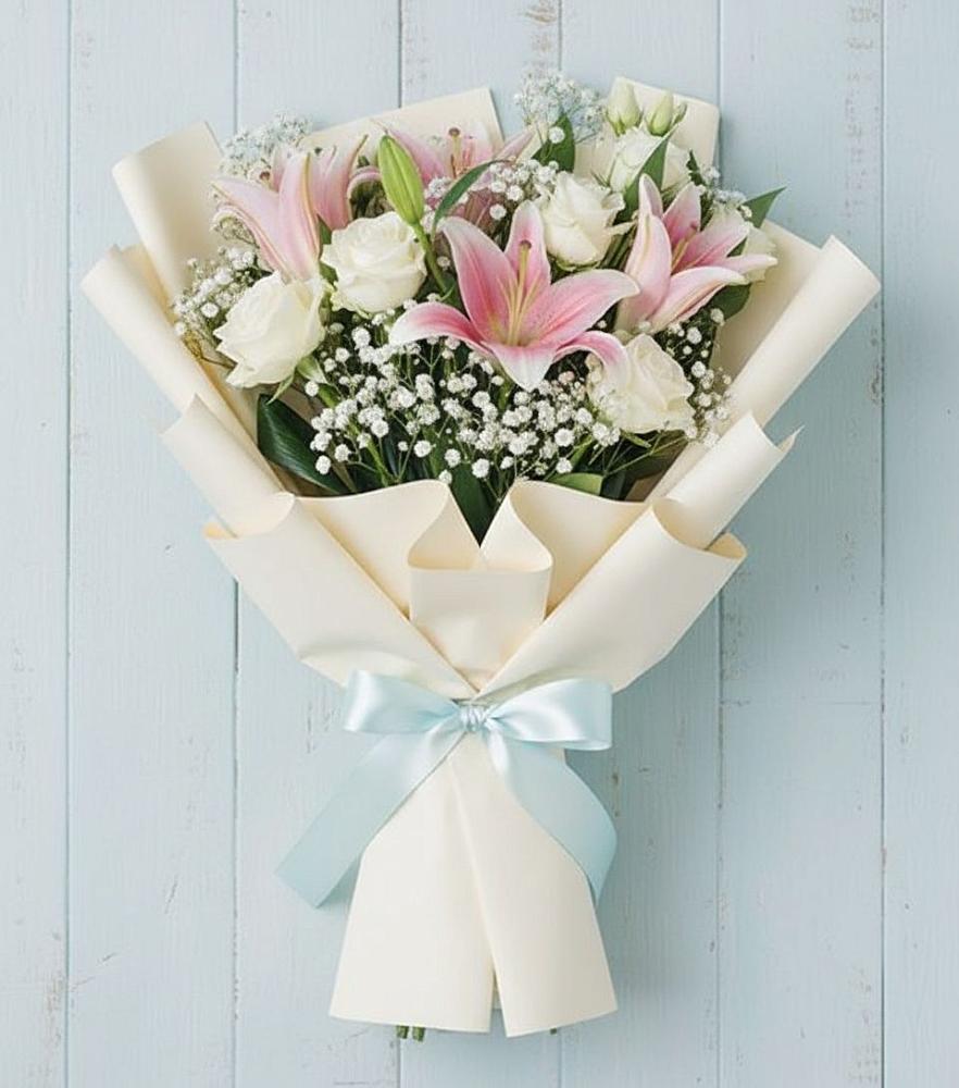 Букет цветов из: Лилии в Федурново