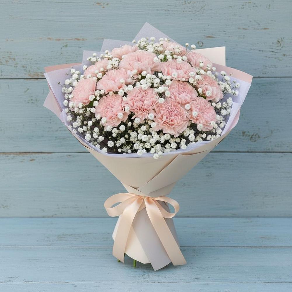 Букет цветов из: Гвоздики в Федурново