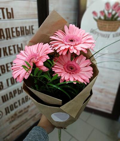 Букет цветов из: Герберы в Федурново