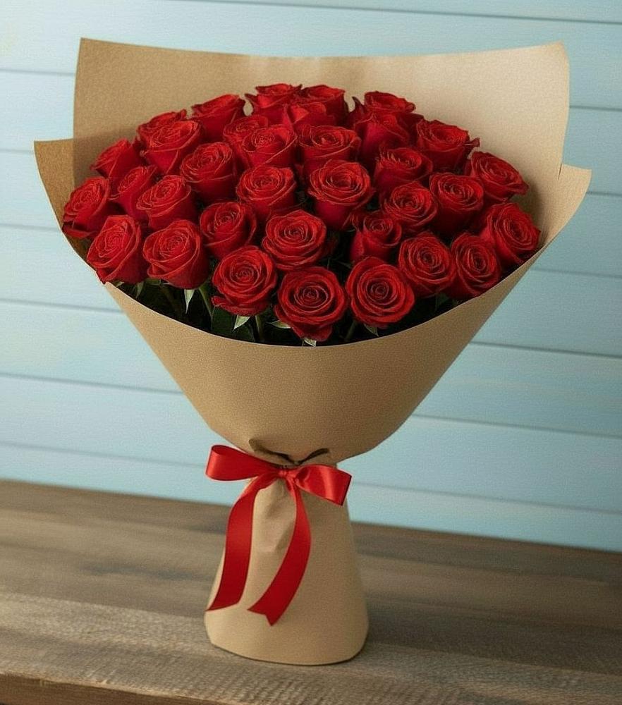 Букет Красные розы Милано в Федурново