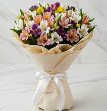 Букет цветов из:  Альстромерии #REPLACE_PRED# Федурново