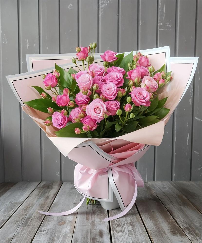 Букет Розовый кустик в Федурново