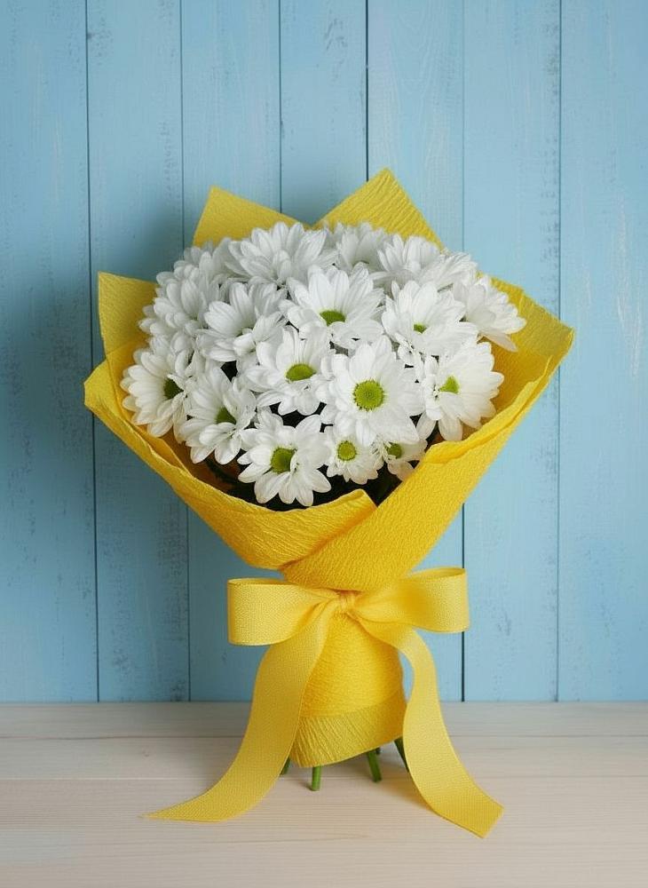 Букет цветов из: Хризантемы в Федурново