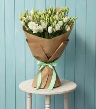 Букет цветов из:  Лизиантусы в Федурново