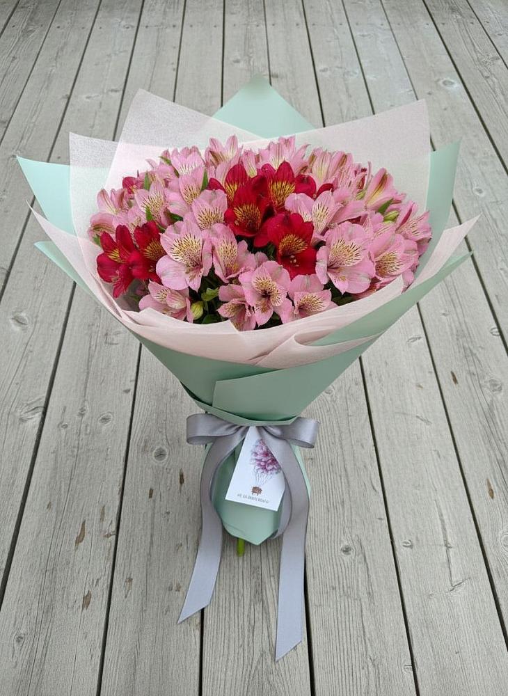 Букет цветов из: Альстромерии в Федурново