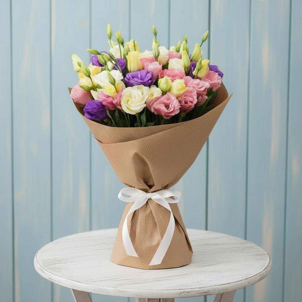 Букет цветов из: Лизиантусы в Федурново