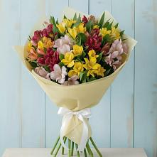 Букет цветов из:  Альстромерии в Федурново