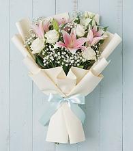 Букет цветов из:  Лилии в Федурново
