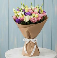 Букет цветов из:  Лизиантусы в Федурново