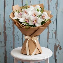 Букет цветов из:  Орхидеи и Розы в Федурново